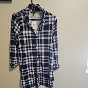 NWT plaid dress.